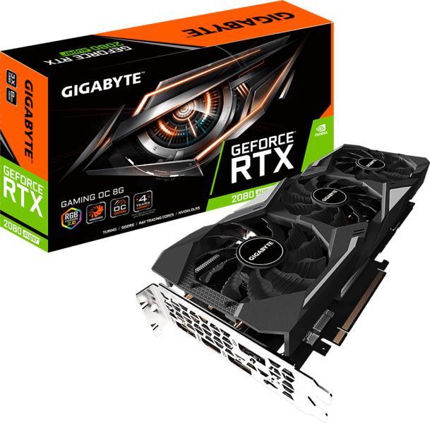 GIGABYTE GeForce RTX 2080 SUPER GAMING OC 8GB GDDR6 256bit (GV-N208SGAMING  OC-8GC) Gigabyte Видео карти Цени, оферти и мнения, списък с магазини