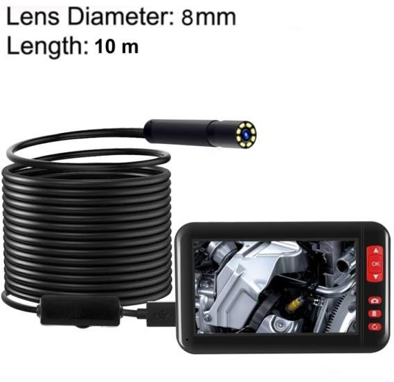 Vásárlás: Endoszkóp kamera 4, 3 kijelzővel, HD 1080P, 8 LED-es (10 méter)  Vizsgálókamera, endoszkópkamera árak összehasonlítása, Endoszkóp kamera 4 3  kijelzővel HD 1080 P 8 LED es 10 méter boltok