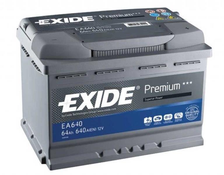 Exide Premium EA640 64Ah 640A right+ (EA640) vásárlás, Autó akkumulátor  bolt árak, akciók, autóakku árösszehasonlító