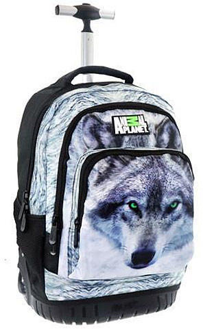 Vásárlás: Luna Animal Planet: Farkas mintás gurulós hátizsák (000570658)  Iskolatáska árak összehasonlítása, Animal Planet Farkas mintás gurulós  hátizsák 000570658 boltok