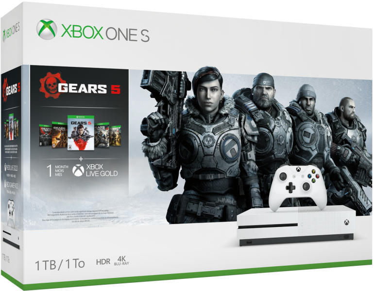 Microsoft Xbox One S (Slim) 1TB + Gears 5 vásárolj már 0 Ft-tól