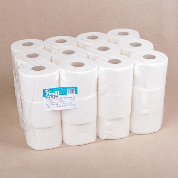 Vásárlás: Frolli WC Papír Frolli Super Soft Compact Mini Megapack - 3  rétegű - 36 tekercs WC-papír árak összehasonlítása, WC Papír Frolli Super  Soft Compact Mini Megapack 3 rétegű 36 tekercs boltok