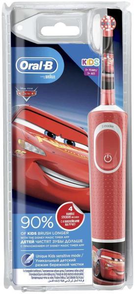 Oral-B D100 Vitality Kids Cars elektromos fogkefe vásárlás, olcsó Oral-B  D100 Vitality Kids Cars elektromos fogkefe árak, akciók