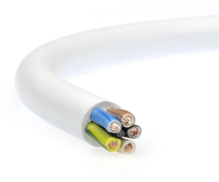Vásárlás: MT (H05VV-F) 5x4 mm2, 1 fm kiszerelés, fehér sodrott réz PVC  szigetelésű 300/500V kábel (V3544) Elektromos kábel, vezeték árak  összehasonlítása, MT H 05 VV F 5 x 4 mm 2 1