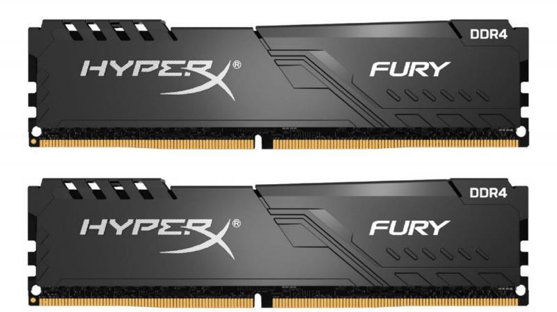Kingston HyperX FURY 8GB (2x4GB) DDR4 2666MHz HX426C16FB3K2/8 memória modul  vásárlás, olcsó Memória modul árak, memoria modul boltok