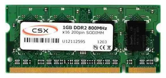1GB DDR2 800Mhz CSXD2SO800-2R16-1GB