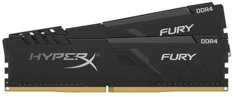 Kingston HyperX FURY 16GB (2x8GB) DDR4 3200MHz HX432C16FB3K2/16 memória  modul vásárlás, olcsó Memória modul árak, memoria modul boltok