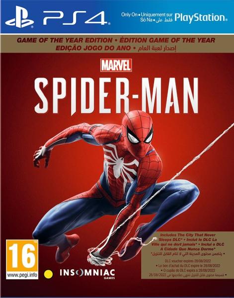 Marvel Spider-Man [Game of the Year Edition] (PS4)