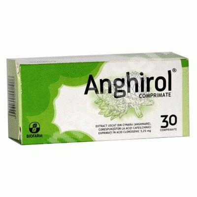 Biofarm Anghirol 30 comprimate (Suplimente nutritive) - Preturi