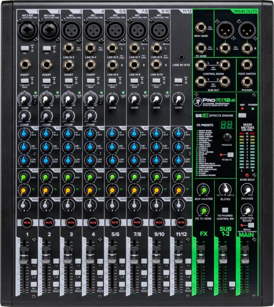 Mackie PROFX12V3 DJミキサー Mackie PROFX12V3 (Mixer audio, DJ) - Preturi