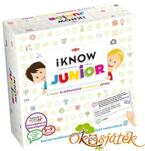 Vásárlás: TACTIC iKNOW Junior Társasjáték árak összehasonlítása,  iKNOWJunior boltok