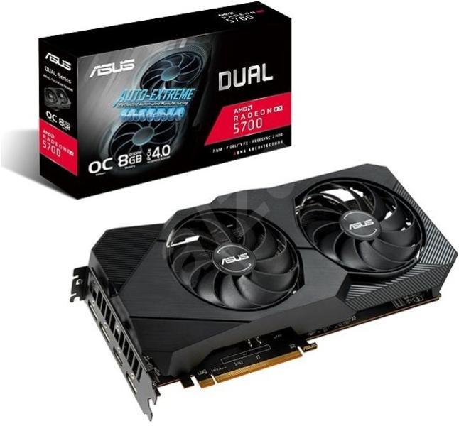 ASUS　DUAL-RX5700-O8G-EVO ASUS Radeon RX 5700 EVO OC 8GB GDDR6 (DUAL-RX5700-O8G-EVO