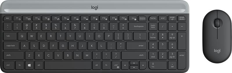 Logitech MK470 US (920-009204) (Kit tastatura si mouse) - Preturi
