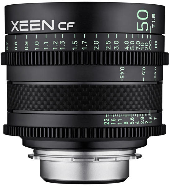 Xeen CF 50mm T1.5 PL