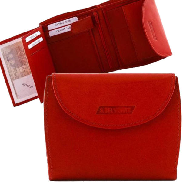 Vásárlás: SLM S. Belmonte női pénztárca piros 12, 5 x 9, 5 cm (SLM-MS1400- PIROS) Pénztárca árak összehasonlítása, S Belmonte női pénztárca piros 12 5  x 9 5 cm SLM MS 1400 PIROS boltok
