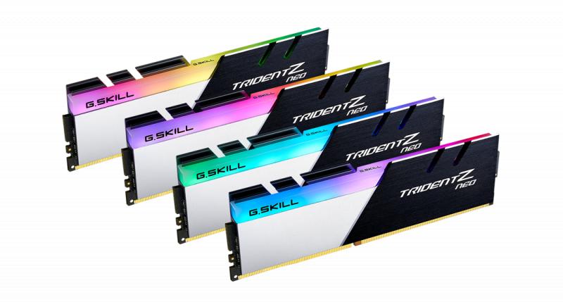 Trident Z Neo 32GB (4x8GB) DDR4 3000MHz F4-3000C16Q-32GTZN