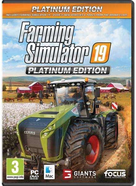 Focus Home Interactive Farming Simulator 19 [Platinum Edition] (PC)  játékprogram árak, olcsó Focus Home Interactive Farming Simulator 19  [Platinum Edition] (PC) boltok, PC és konzol game vásárlás