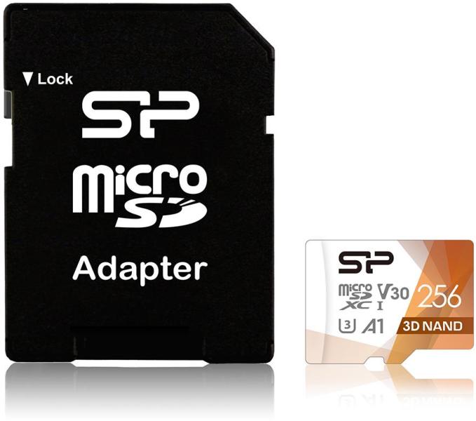 Silicon Power microSDXC Superior Pro 256GB C10 SP256GBSTXDU3V20AB (Card  memorie) - Preturi
