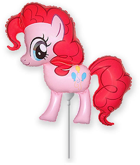 Fólia lufi, miniforma, pinkie póni