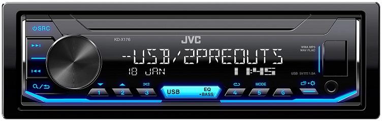 JVC KD-X176 autórádió vásárlás, olcsó JVC KD-X176 autórádió árak, akciók