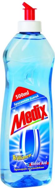 Mexon Medix изплакваща течност за съдомиялна машина, 450мл Препарати за  съдомиялни, омекотители Цени, оферти и мнения, списък с магазини, евтино  Mexon Medix изплакваща течност за съдомиялна машина, 450мл