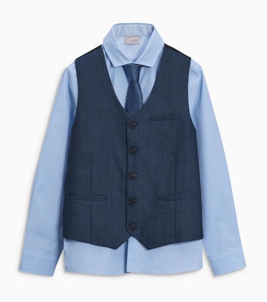 Vásárlás: next mellény, ing és nyakkendő szett kék 4-5 év (110 cm) Gyerek  alkalmi ruházat árak összehasonlítása, next mellény ing és nyakkendő szett  kék 4 5 év 110 cm boltok