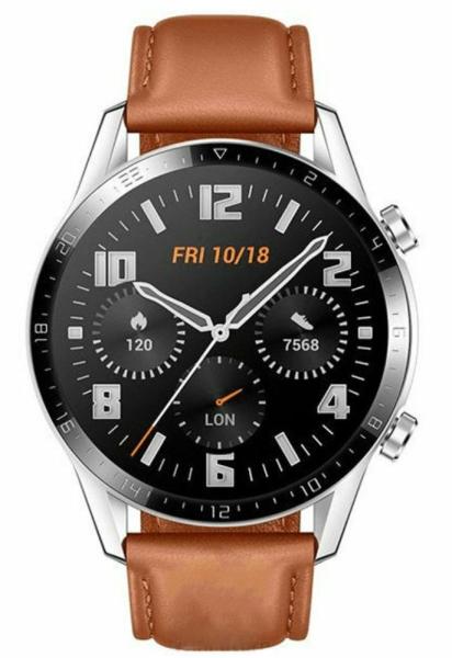 Huawei Watch GT 2 Classic 46mm (55024470) (Smartwatch, bratara fitness) -  Preturi