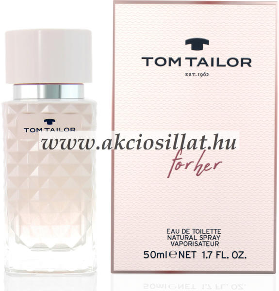 Tom Tailor For Her EDT 50ml parfüm vásárlás, olcsó Tom Tailor For Her EDT  50ml parfüm árak, akciók