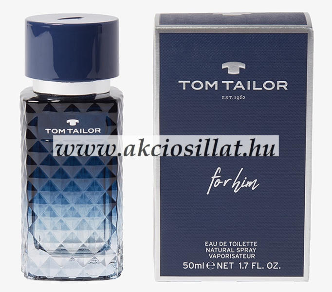Tom Tailor For Him EDT 50 ml parfüm vásárlás, olcsó Tom Tailor For Him EDT  50 ml parfüm árak, akciók