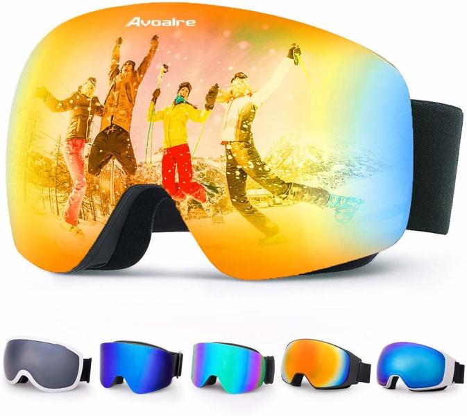 Ochelari de Ski Frameless, Avoalre Orange, OTG, Marime XL , Lentila S3 (Ochelari  schi) - Preturi