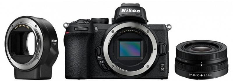 Nikon Z50 + DX 16-50mm VR + FTZ (VOA050K004) - Árukereső.hu