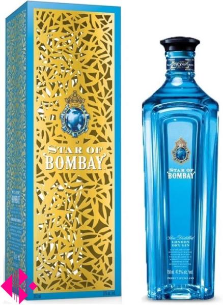Vásárlás: Bombay Sapphire Star of Bombay 47.5% 0.7L - díszdobozban Gin árak  összehasonlítása, Star of Bombay 47 5 0 7 L díszdobozban boltok