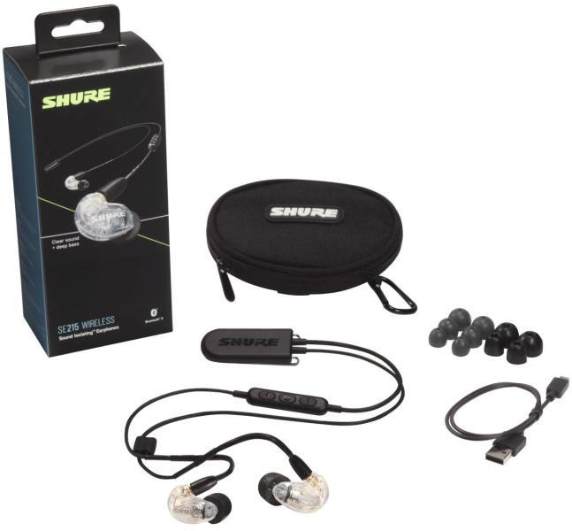 Shure SE215-CL+BT2-EFS vásárlás, olcsó Shure SE215-CL+BT2-EFS árak,  Fülhallgató, fejhallgató akciók