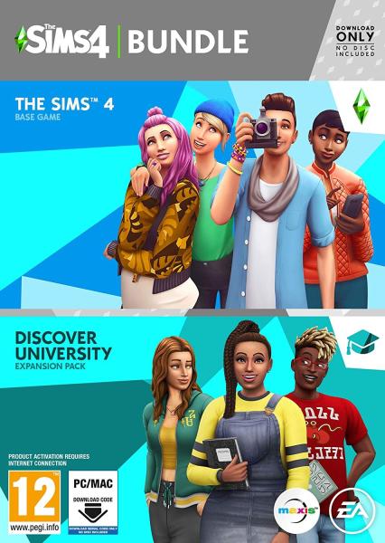 Electronic Arts The Sims 4 + Discover University Bundle (PC) játékprogram  árak, olcsó Electronic Arts The Sims 4 + Discover University Bundle (PC)  boltok, PC és konzol game vásárlás