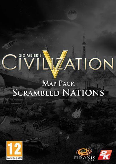 Sid Meier's Civilization V Scrambled Nations Map Pack DLC (PC)