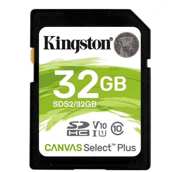 Vásárlás: Kingston SDHC Canvas Select Plus 32GB C10/UHS-I SDS2/32GB, eladó  Memóriakártya, olcsó memory card árak