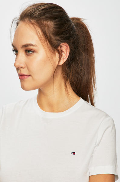 Vásárlás: Tommy Hilfiger - T-shirt - fehér L - answear - 16 990 Ft Női póló  árak összehasonlítása, T shirt fehér L answear 16 990 Ft boltok