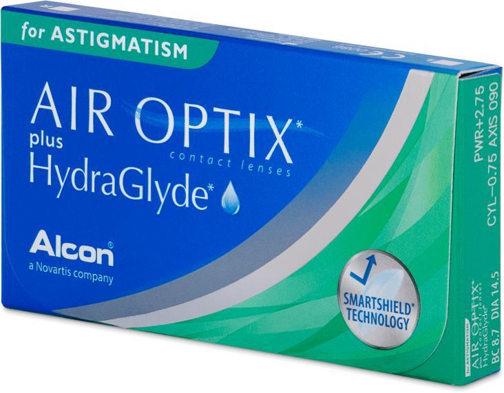 Alcon Air Optix Plus HydraGlyde for Astigmatism (3db) kontaktlencse  vásárlás, Kontaktlencse bolt árak, kontakt lencse akciók