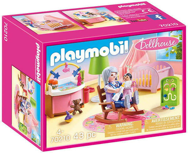 Vásárlás: Playmobil Babaház babaszoba (70210) Playmobil árak  összehasonlítása, Babaház babaszoba 70210 boltok