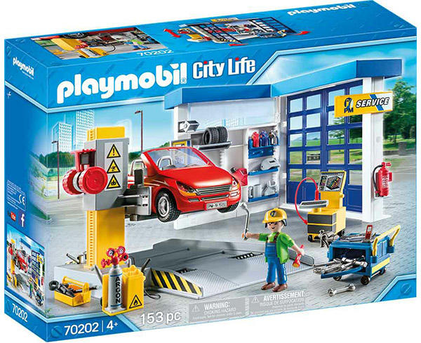 Vásárlás: Playmobil Autószerelő műhely (70202) Playmobil árak  összehasonlítása, Autószerelő műhely 70202 boltok