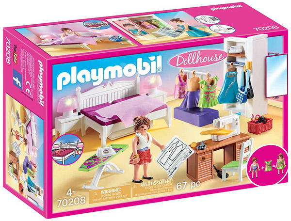 Vásárlás: Playmobil Babaház hálószoba varrósarokkal (70208) Playmobil árak  összehasonlítása, Babaház hálószoba varrósarokkal 70208 boltok
