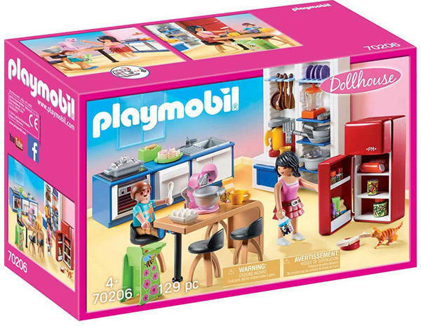 Vásárlás: Playmobil Babaház - Családi konyha (70206) Playmobil árak  összehasonlítása, Babaház Családi konyha 70206 boltok