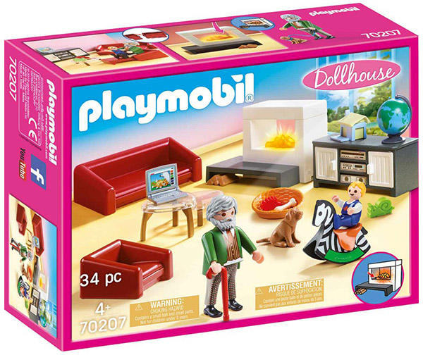 Vásárlás: Playmobil Babaház - Nappali (70207) Playmobil árak  összehasonlítása, Babaház Nappali 70207 boltok
