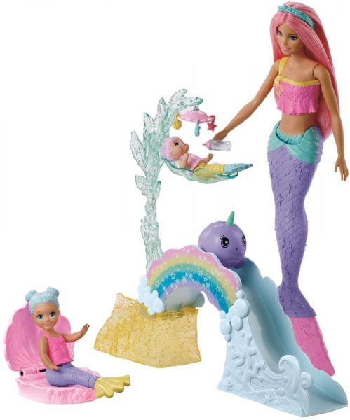 Vásárlás: Mattel Dreamtopia sellő bébiszitter játékkészlet (FXT25) Barbie  baba árak összehasonlítása, Dreamtopia sellő bébiszitter játékkészlet FXT  25 boltok