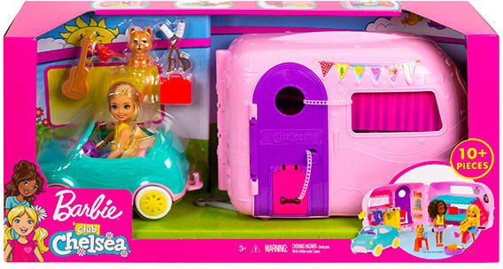 Vásárlás: Mattel Barbie Chelsea Club - Chelsea lakóautója (FXG90) Játékbaba  felszerelés árak összehasonlítása, Barbie Chelsea Club Chelsea lakóautója  FXG 90 boltok
