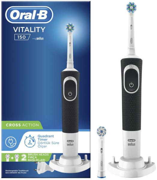 Oral-B Vitality 150 Cross Action Sensi Ultrathin elektromos fogkefe  vásárlás, olcsó Oral-B Vitality 150 Cross Action Sensi Ultrathin elektromos  fogkefe árak, akciók