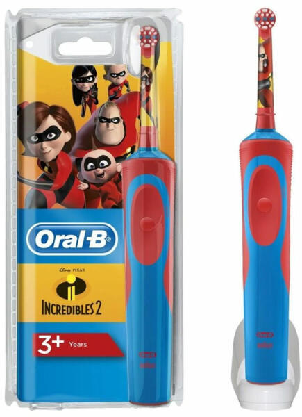Oral-B Vitality Kids The Incredibles elektromos fogkefe vásárlás, olcsó Oral -B Vitality Kids The Incredibles elektromos fogkefe árak, akciók