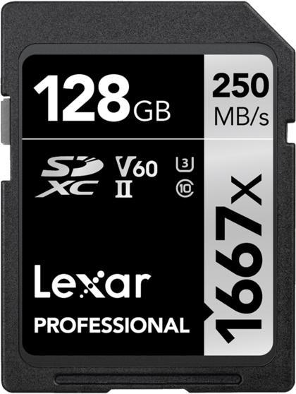 Lexar LSD128CB1667 Professional 1667x 128GB C10 LSD128CB1667 (Card memorie)  - Preturi