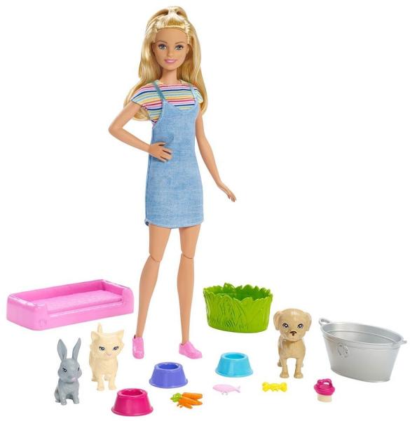 Vásárlás: Mattel Barbie állati fürdő (FXH11) Barbie baba árak  összehasonlítása, Barbie állati fürdő FXH 11 boltok