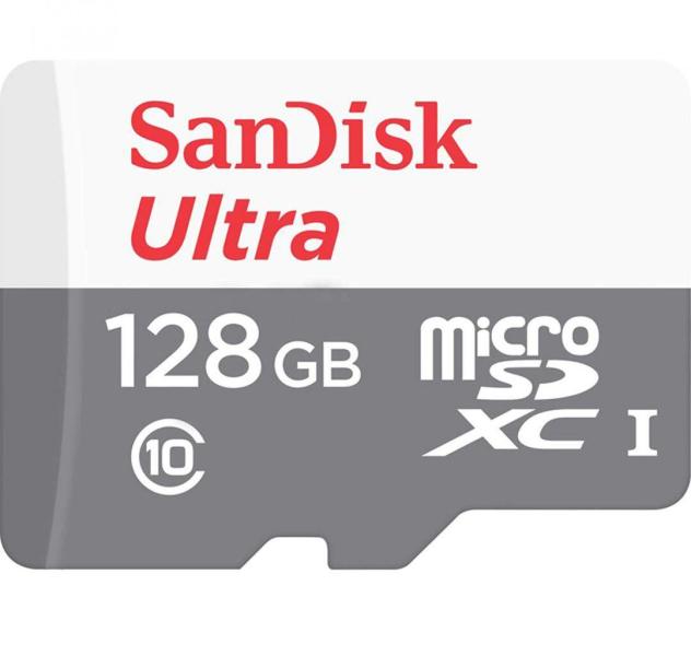 SanDisk microSDXC Ultra 128GB UHS-I (SDSQUNS-128G-GN6MN/183564) (Card  memorie) - Preturi